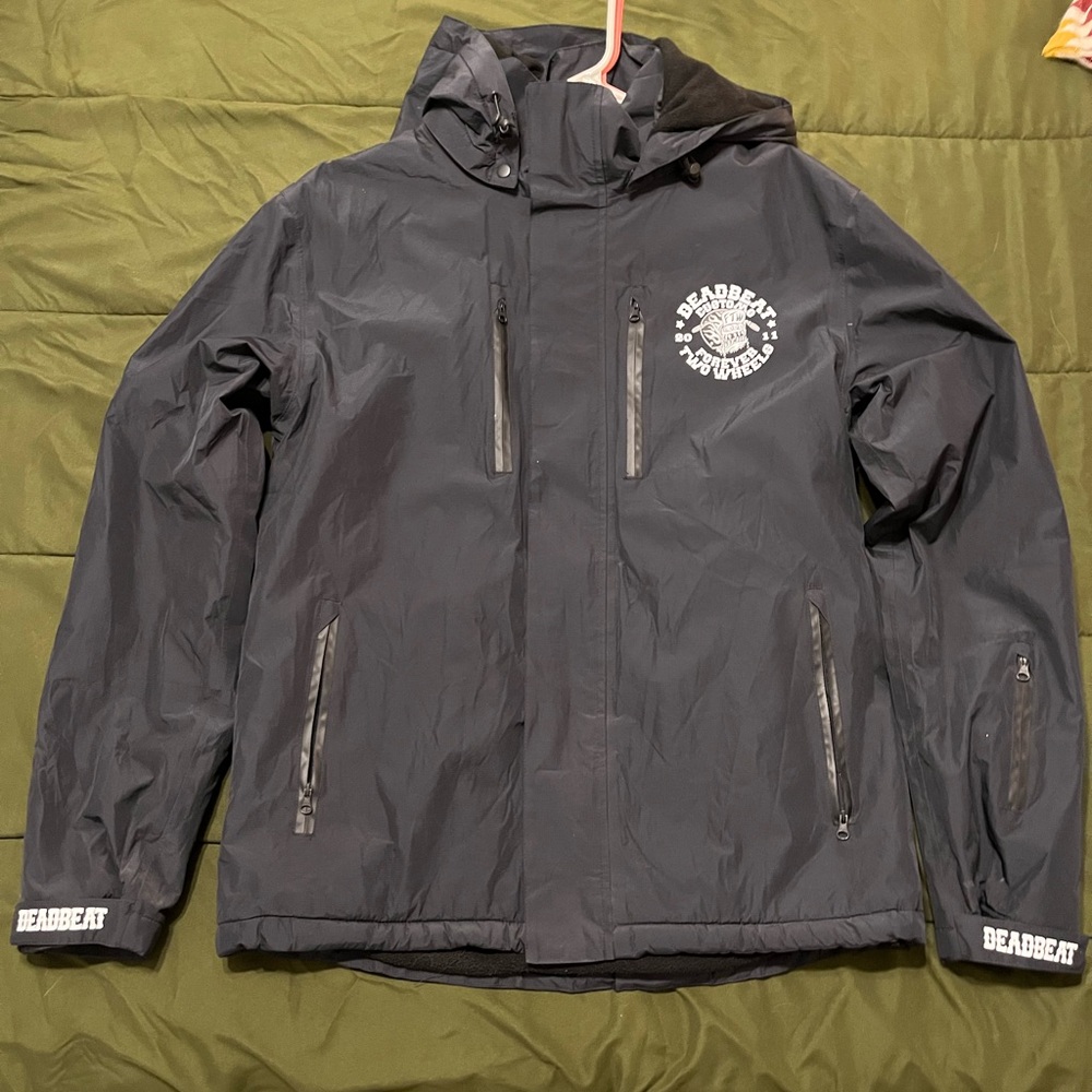 Black Deadbeat Outerwear Jacket